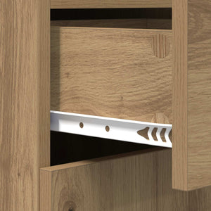 Πλαϊνό γραφείο με συρτάρι artisan δρυς 45 x 42,5 x 93 εκ. - Pakobazaar