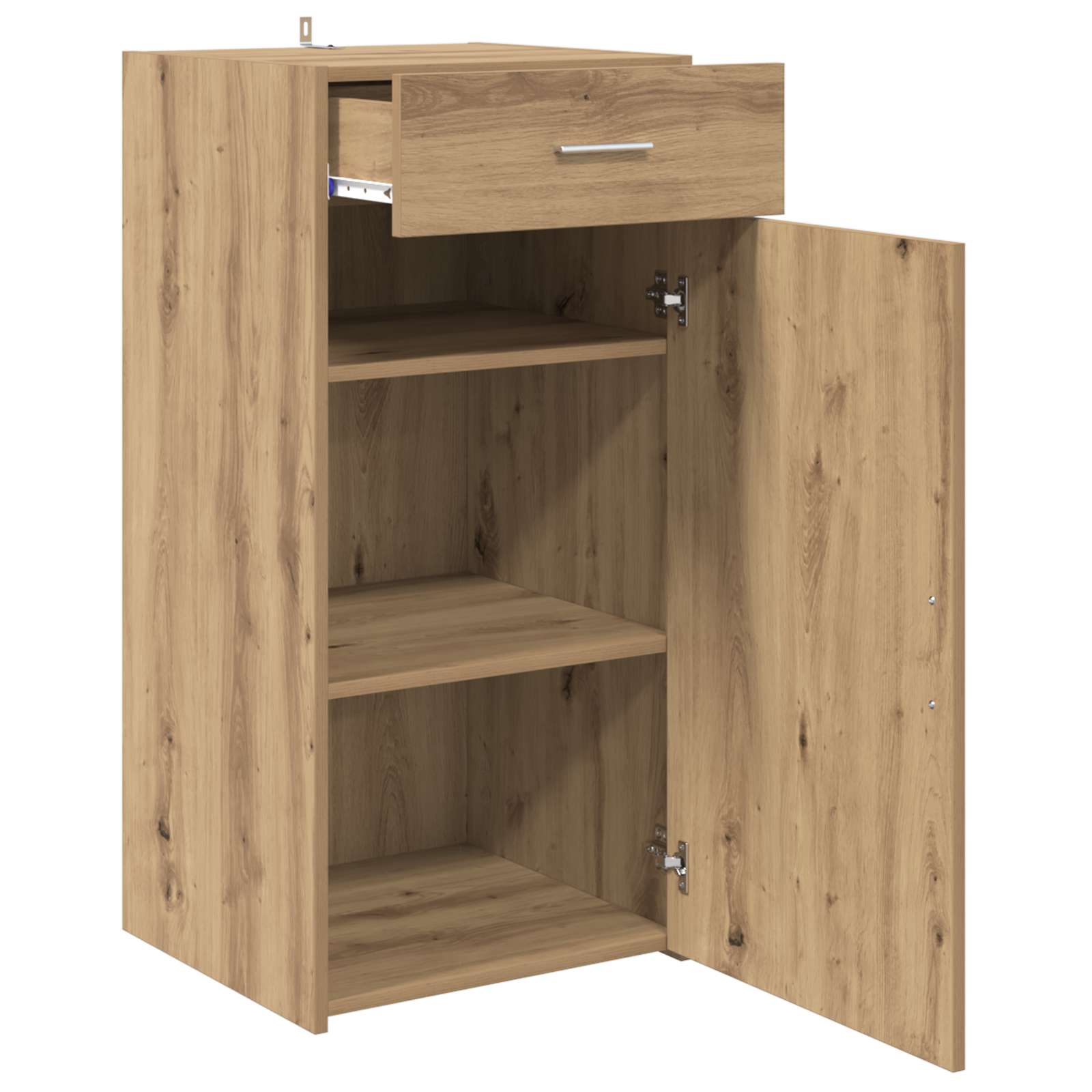 Πλαϊνό γραφείο με συρτάρι artisan δρυς 45 x 42,5 x 93 εκ. - Pakobazaar