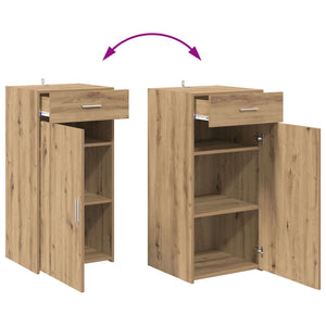 Πλαϊνό γραφείο με συρτάρι artisan δρυς 45 x 42,5 x 93 εκ. - Pakobazaar