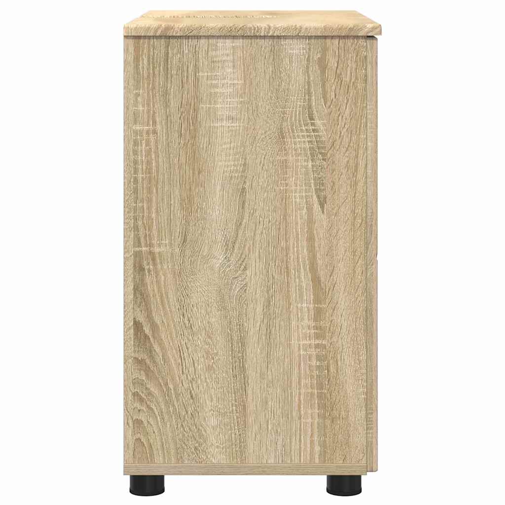 Ντουλάπι Μπάνιου με αποθήκευση Δρύς Sonoma 61 x 35 x 64 εκ. - Pakobazaar