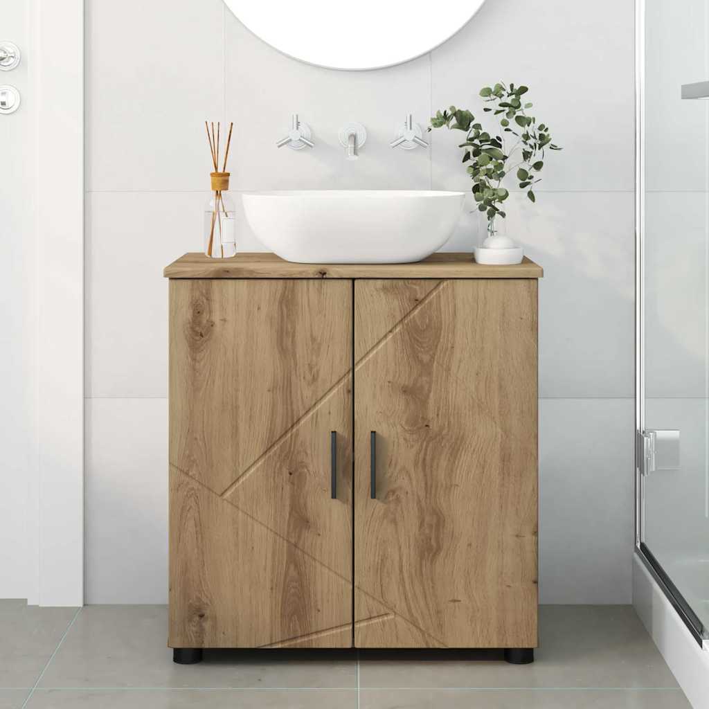 Ντουλάπι Μπάνιου με αποθήκευση Artisan Oak 61 x 35 x 64 εκ.