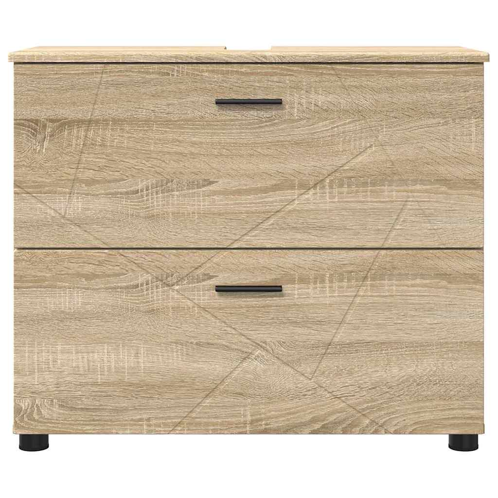 Ντουλάπι Μπάνιου με συρτάρι Δρύς Sonoma 76,5 x 35 x 64 εκ - Pakobazaar