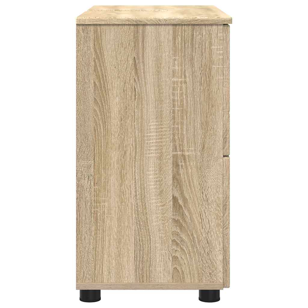 Ντουλάπι Μπάνιου με συρτάρι Δρύς Sonoma 76,5 x 35 x 64 εκ - Pakobazaar