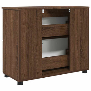 Ντουλάπι Μπάνιου Καφέ δρυς 76,5 x 35 x 64 εκ - Pakobazaar