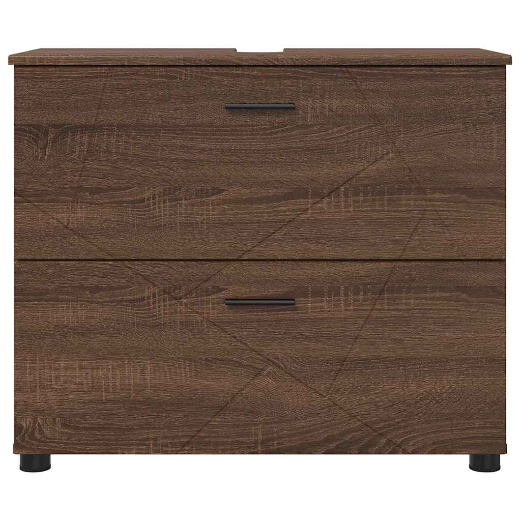 Ντουλάπι Μπάνιου Καφέ δρυς 76,5 x 35 x 64 εκ - Pakobazaar