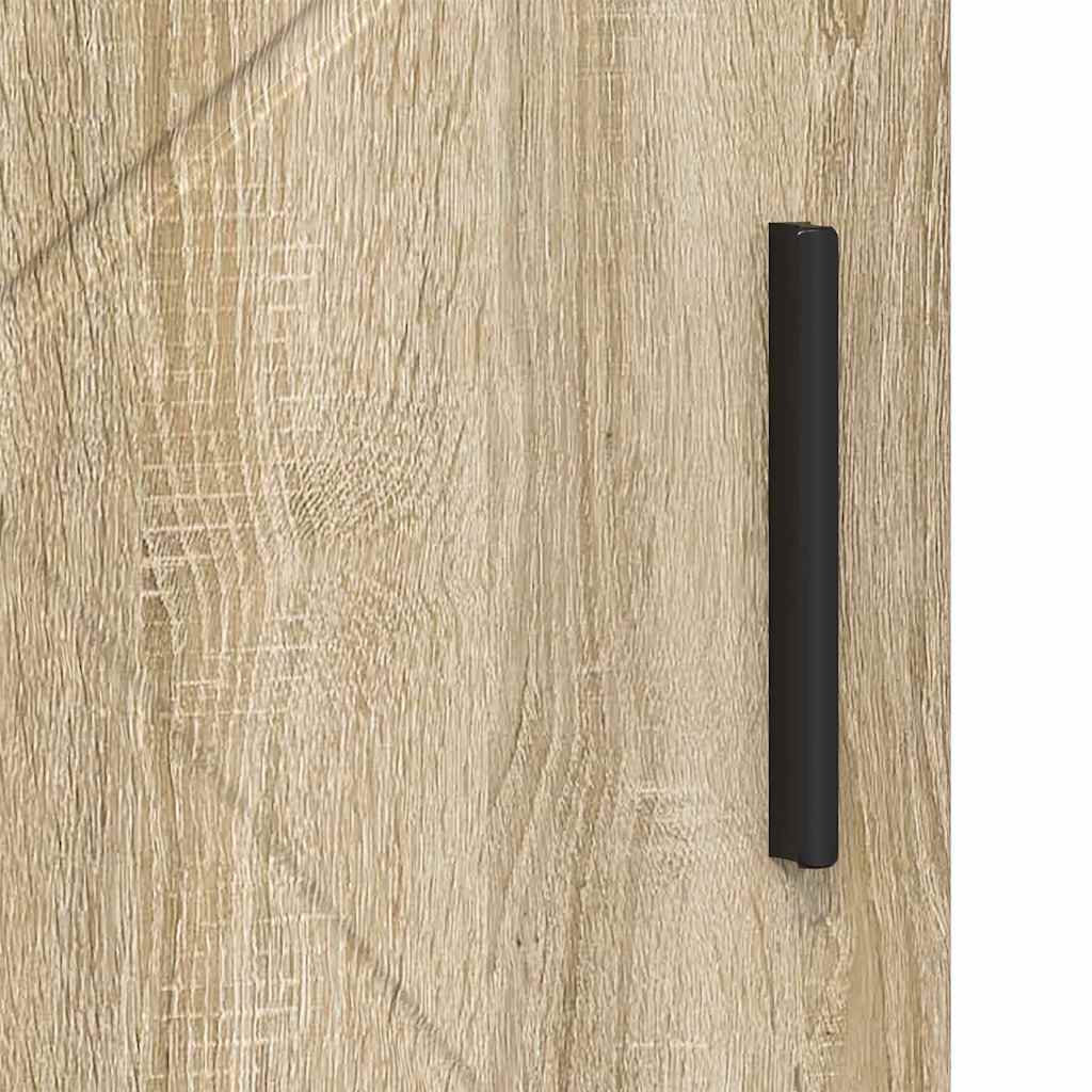 Ντουλάπι Μπάνιου με αποθήκευση Δρύς Sonoma 60 x 35 x 80 εκ - Pakobazaar
