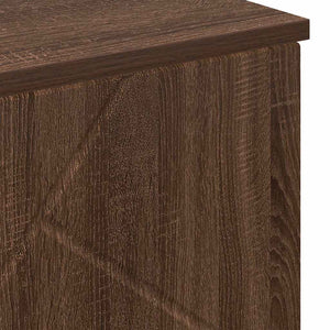 Ντουλάπι Μπάνιου με αποθήκευση Καφέ δρυς 60 x 35 x 80 εκ - Pakobazaar