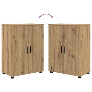 Ντουλάπι Μπάνιου με αποθήκευση Artisan Oak 60 x 35 x 80 εκ - Pakobazaar