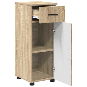 Ντουλάπι Μπάνιου με συρτάρι Δρύς Sonoma 30 x 35 x 80 εκ - Pakobazaar