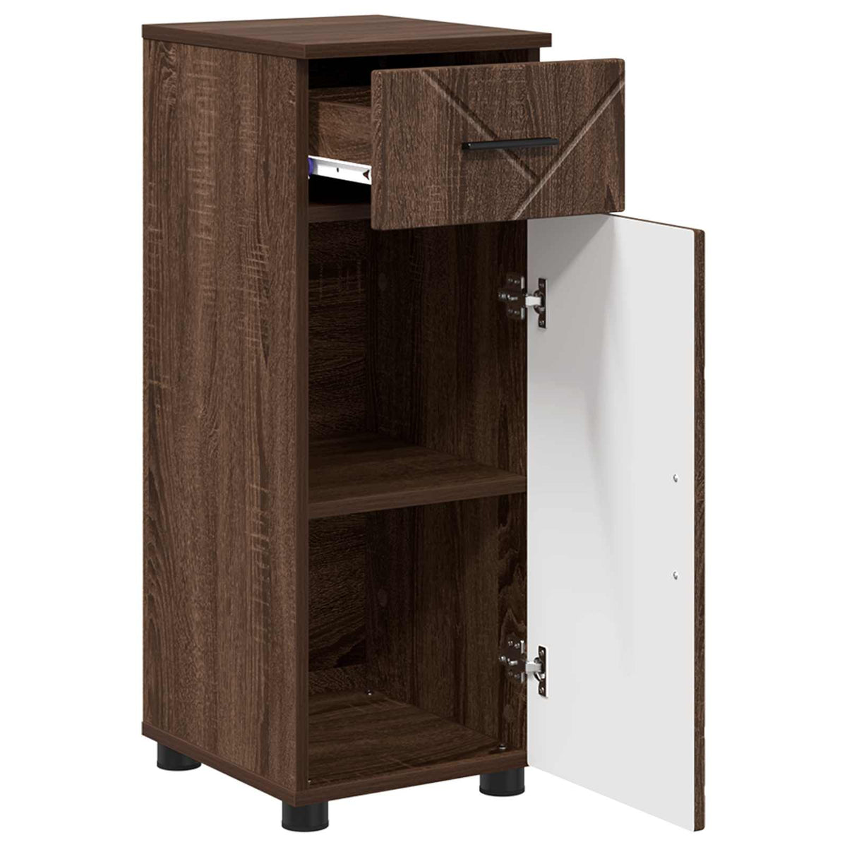 Ντουλάπι Μπάνιου Καφέ δρυς 30 x 35 x 80 εκ - Pakobazaar