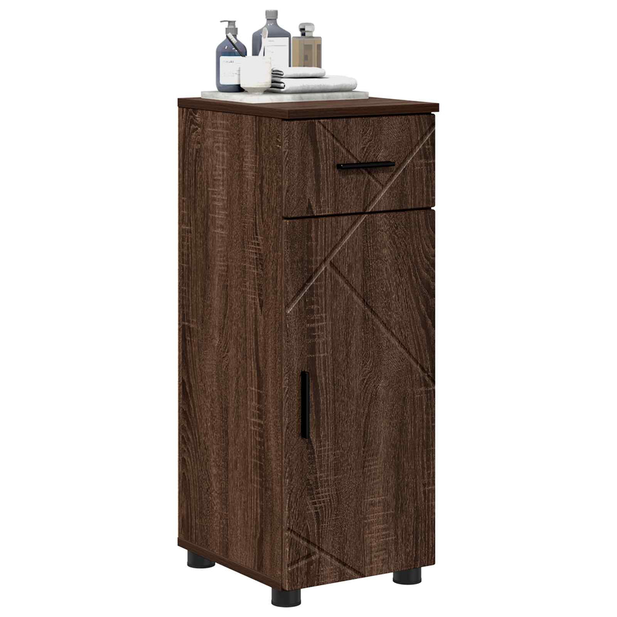 Ντουλάπι Μπάνιου Καφέ δρυς 30 x 35 x 80 εκ - Pakobazaar