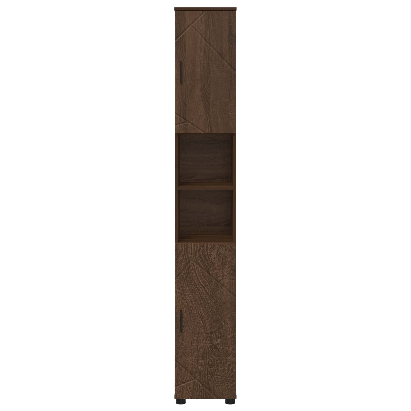 Ντουλάπι Μπάνιου Καφέ δρυς 30 x 35 x 192 εκ.