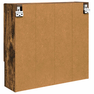 Ντουλάπα Καθρέφτη Καπνιστό Δρύς 59 x 17 x 55 cm - Pakobazaar