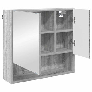 Ντουλάπα Καθρέφτη Γκρίζο Σονομα 59 x 17 x 55 cm - Pakobazaar