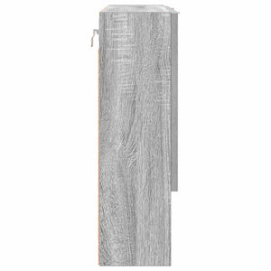 Ντουλάπα Καθρέφτη Γκρίζο Σονομα 59 x 17 x 55 cm - Pakobazaar