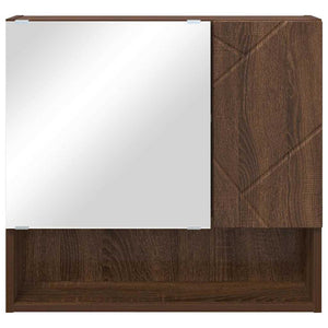 Ντουλάπα Καθρέφτη Καφέ δρυς 59 x 17 x 55 cm Επεξεργασμένο Ξύλο