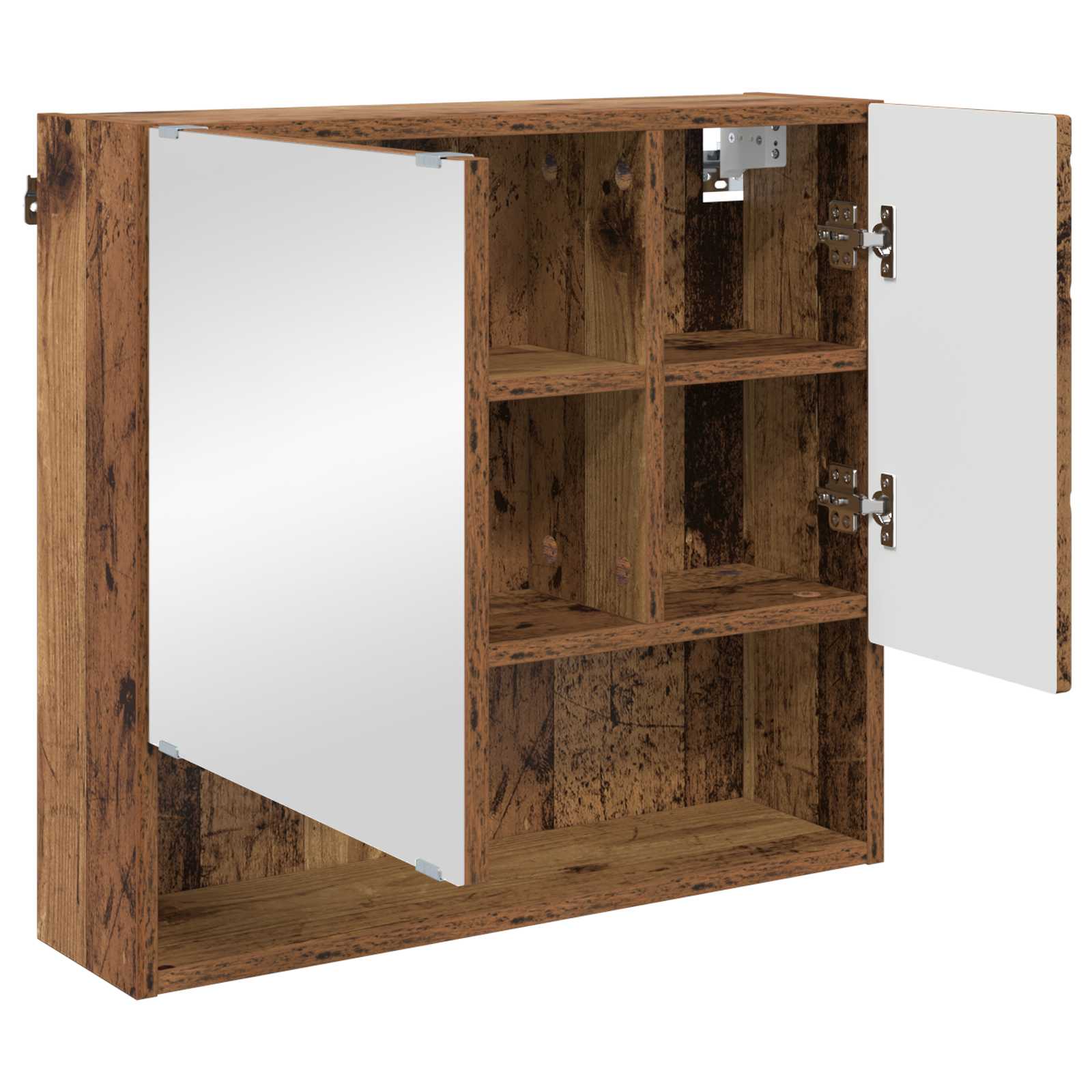 Ντουλάπα Καθρέφτη Παλιό ξύλο 59 x 17 x 55 cm Επεξεργασμένο Ξύλο - Pakobazaar