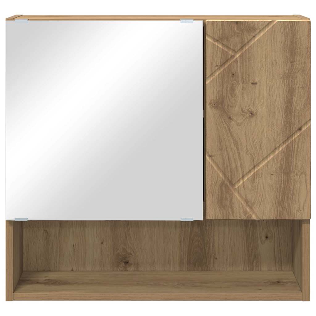 Ντουλάπα Καθρέφτη Artisan Oak 59 x 17 x 55 cm - Pakobazaar