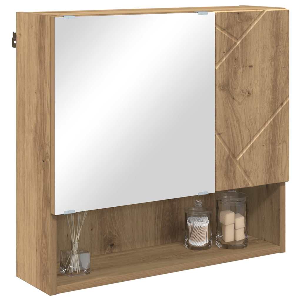Ντουλάπα Καθρέφτη Artisan Oak 59 x 17 x 55 cm - Pakobazaar