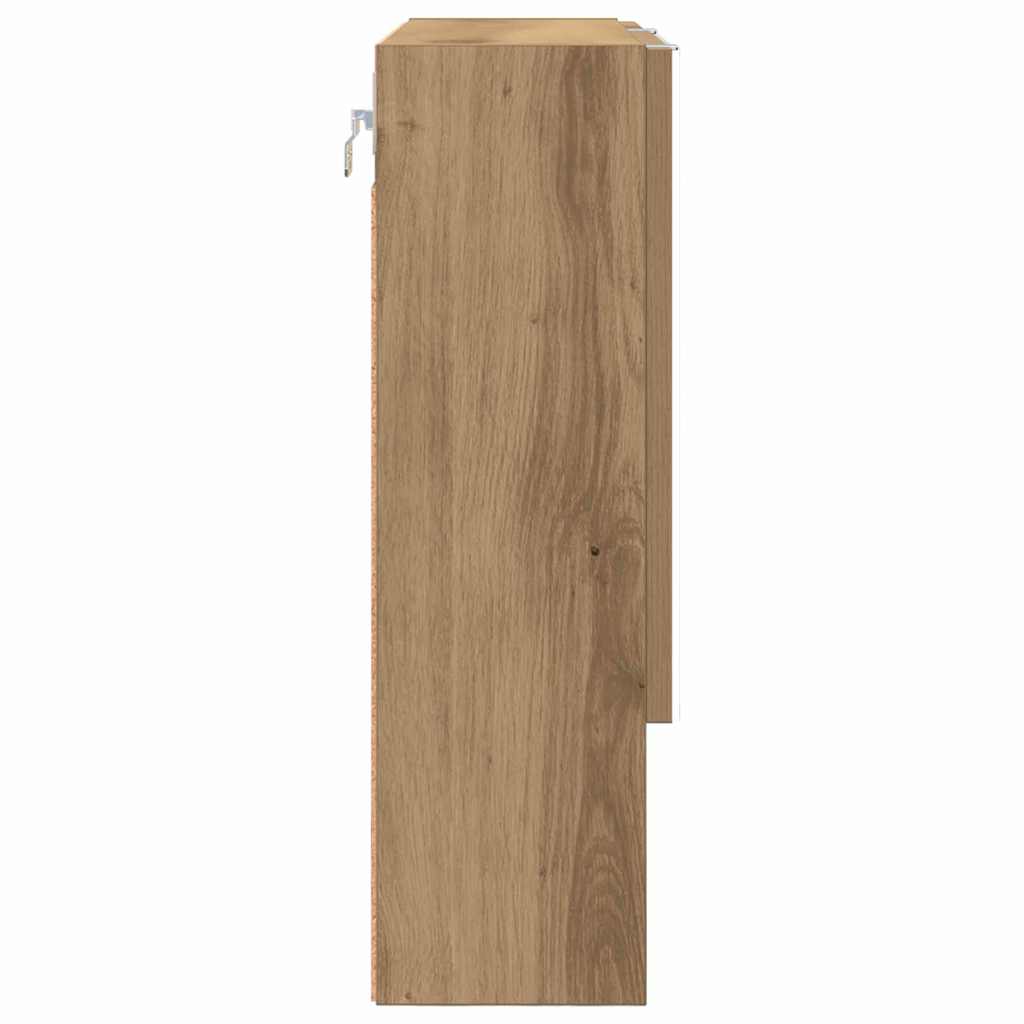 Ντουλάπα Καθρέφτη Artisan Oak 59 x 17 x 55 cm - Pakobazaar
