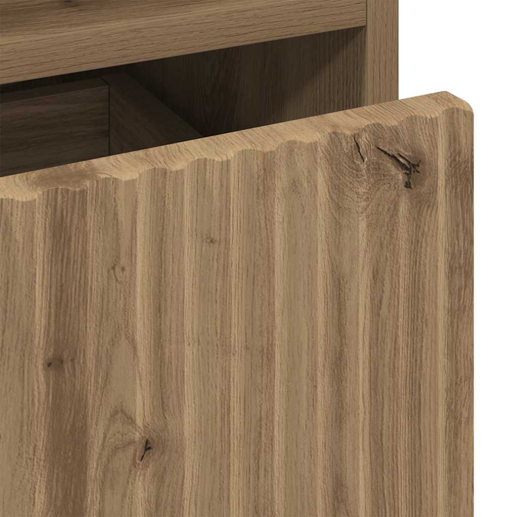 Ντουλάπι Μπάνιου με συρτάρι Artisan Oak 31,5 x 33 x 190 εκ. - Pakobazaar