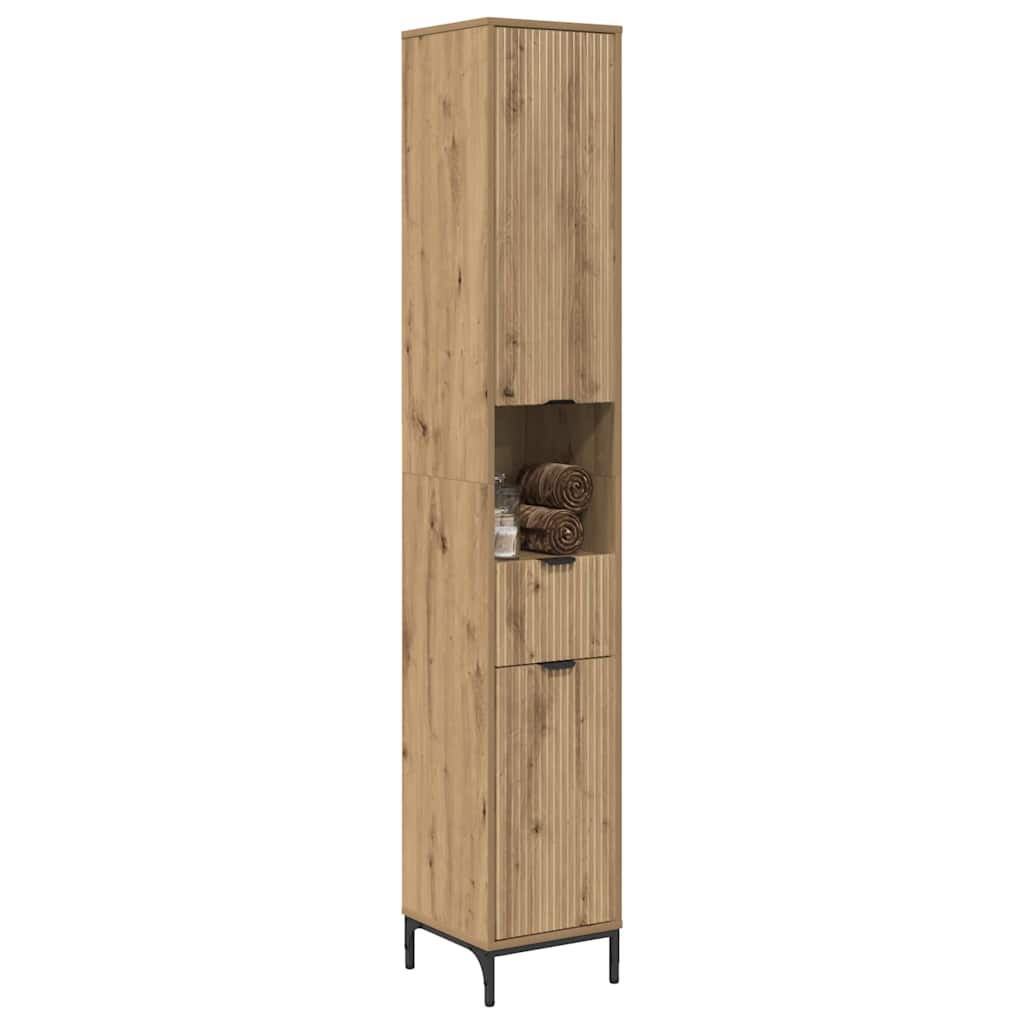 Ντουλάπι Μπάνιου με συρτάρι Artisan Oak 31,5 x 33 x 190 εκ. - Pakobazaar