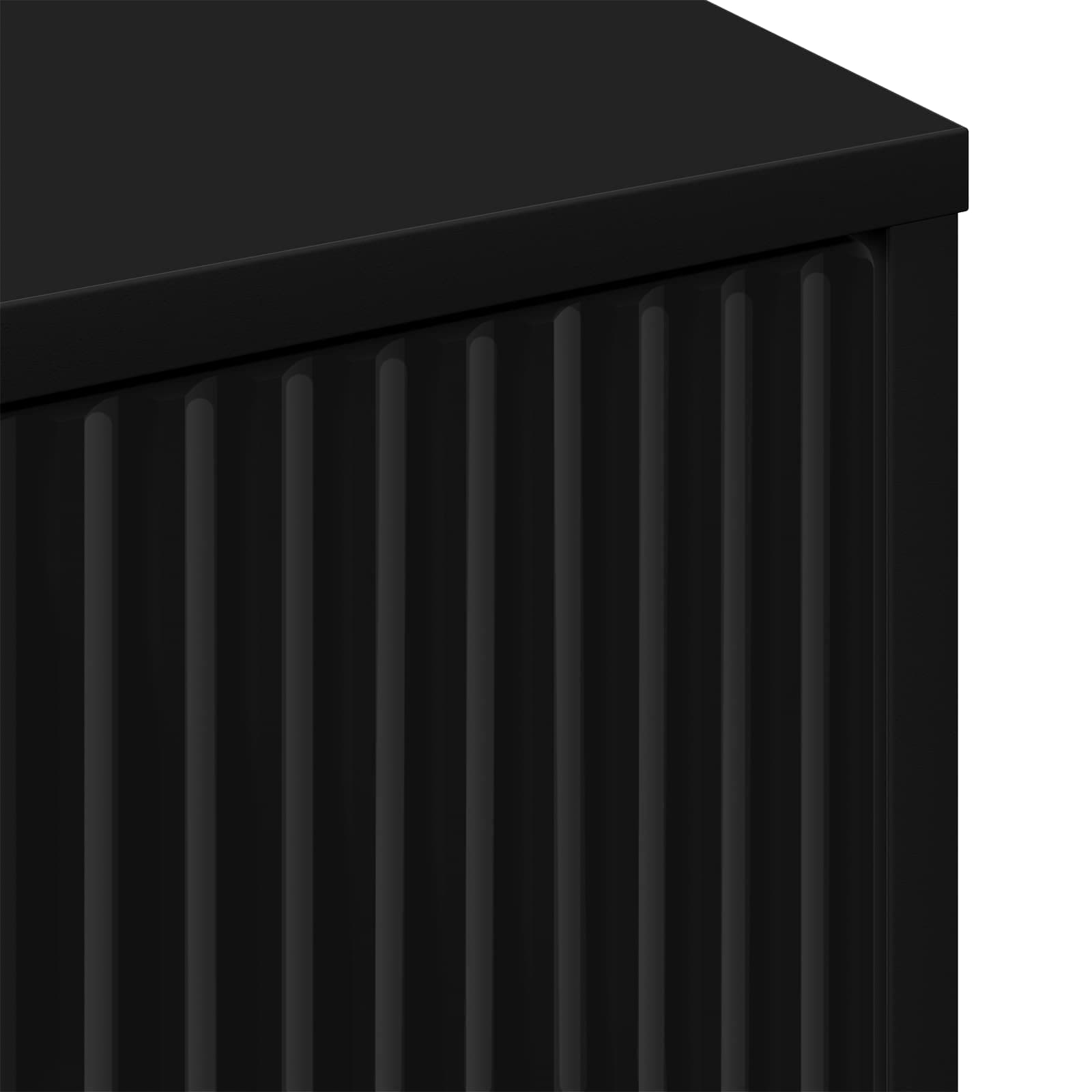 Πλαϊνό γραφείο Μαύρο 69,5 x 33 x 82 εκ. Επεξεργασμένο ξύλο