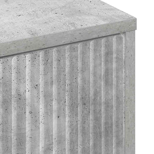 Πλαϊνό γραφείο Σκυρόδεμα Γκρι 69,5 x 33 x 82 εκ. - Pakobazaar