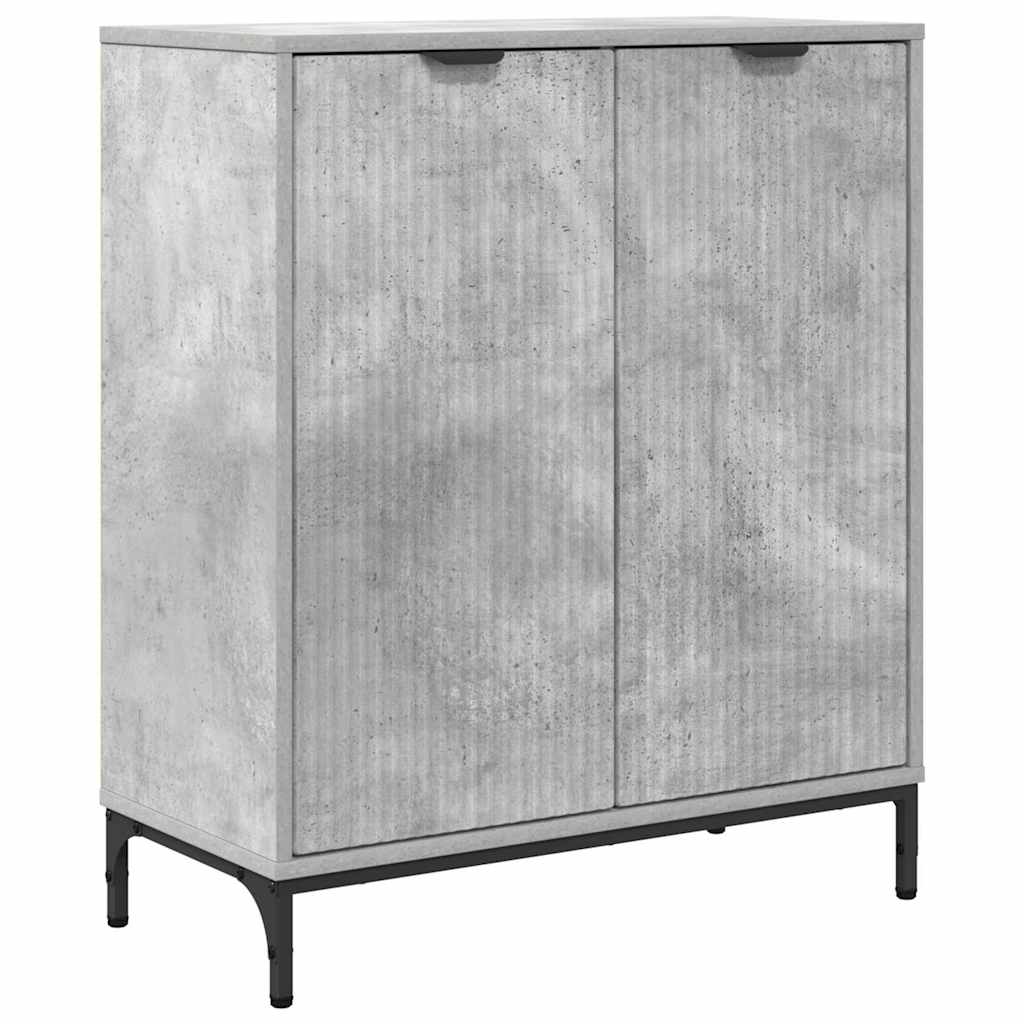 Πλαϊνό γραφείο Σκυρόδεμα Γκρι 69,5 x 33 x 82 εκ. - Pakobazaar
