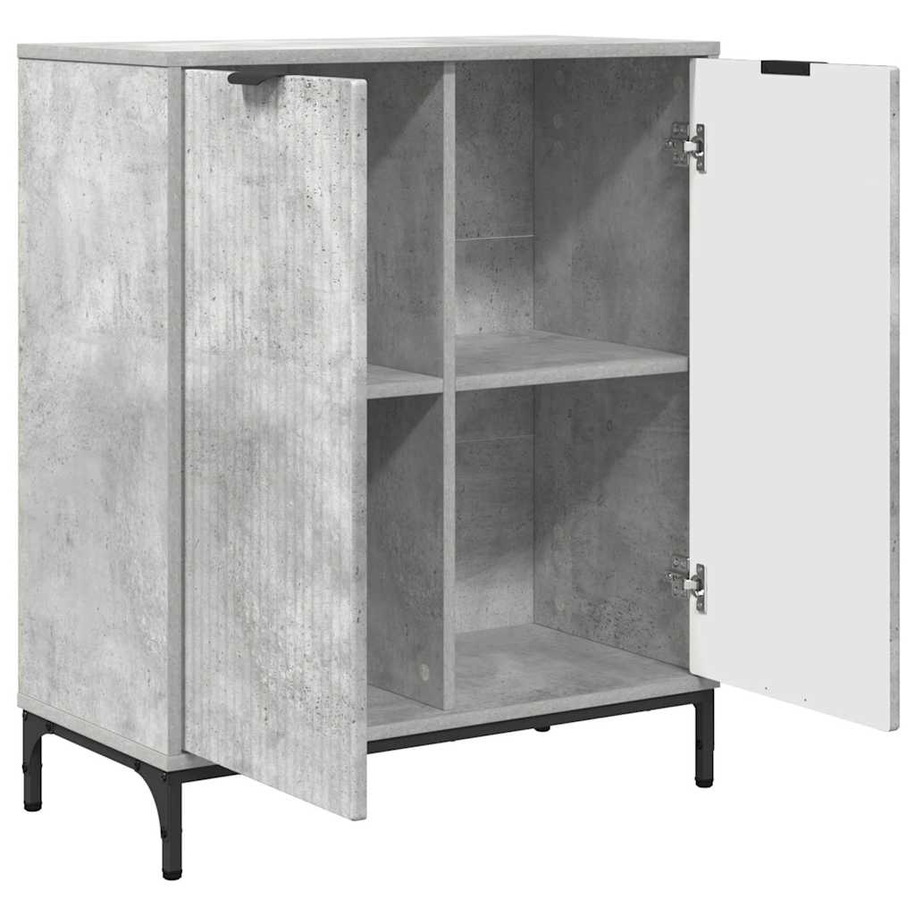 Πλαϊνό γραφείο Σκυρόδεμα Γκρι 69,5 x 33 x 82 εκ. - Pakobazaar