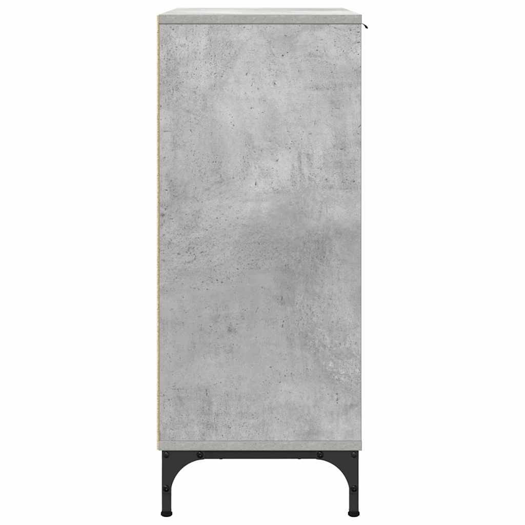 Πλαϊνό γραφείο Σκυρόδεμα Γκρι 69,5 x 33 x 82 εκ. - Pakobazaar