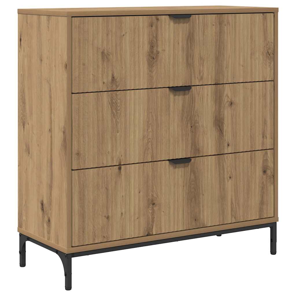Πλαϊνό γραφείο Artisan Oak 79,5 x 33 x 82 εκ Επεξεργασμένο ξύλο