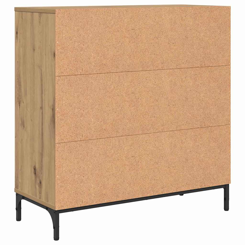Πλαϊνό γραφείο Artisan Oak 79,5 x 33 x 82 εκ Επεξεργασμένο ξύλο