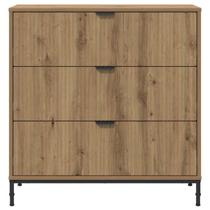 Πλαϊνό γραφείο Artisan Oak 79,5 x 33 x 82 εκ Επεξεργασμένο ξύλο - Pakobazaar
