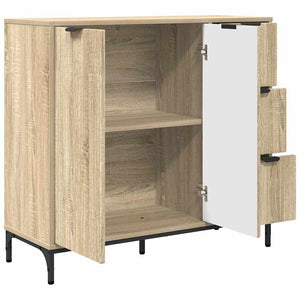 Πλαϊνό γραφείο με συρτάρι Δρύς Sonoma 89,5 x 33 x 82 εκ. - Pakobazaar