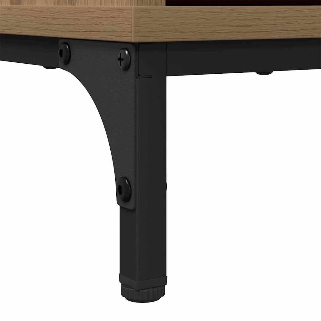 Πλαϊνό γραφείο με συρτάρι Artisan Oak 89,5 x 33 x 82 εκ. - Pakobazaar