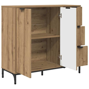 Πλαϊνό γραφείο με συρτάρι Artisan Oak 89,5 x 33 x 82 εκ. - Pakobazaar