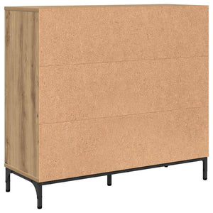 Πλαϊνό γραφείο με συρτάρι Artisan Oak 89,5 x 33 x 82 εκ. - Pakobazaar