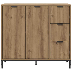 Πλαϊνό γραφείο με συρτάρι Artisan Oak 89,5 x 33 x 82 εκ. - Pakobazaar