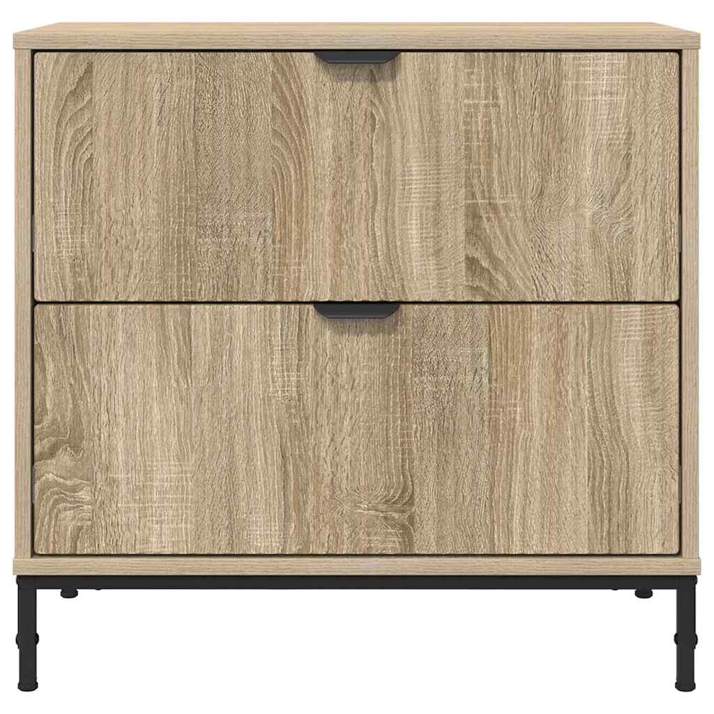 Κομοδίνο Sonoma Δρυς 63.5 x 36 x 61 εκ Επεξεργασμένο ξύλο - Pakobazaar