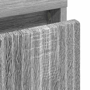 Κομοδίνο Γκρι sonoma 63.5 x 36 x 61 εκ Επεξεργασμένο ξύλο