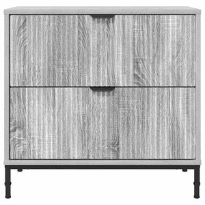 Κομοδίνο Γκρι sonoma 63.5 x 36 x 61 εκ Επεξεργασμένο ξύλο