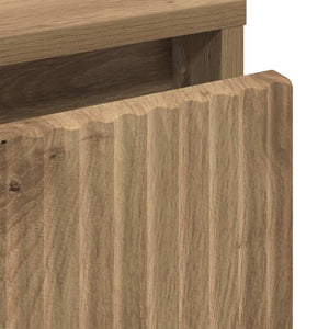 Κομοδίνο artisan δρυς 63.5 x 36 x 61 εκ Επεξεργασμένο ξύλο - Pakobazaar