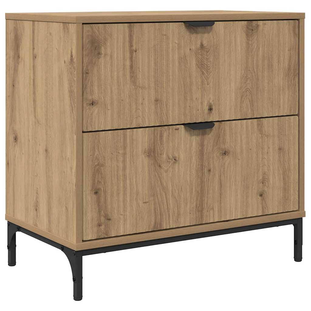 Κομοδίνο artisan δρυς 63.5 x 36 x 61 εκ Επεξεργασμένο ξύλο - Pakobazaar