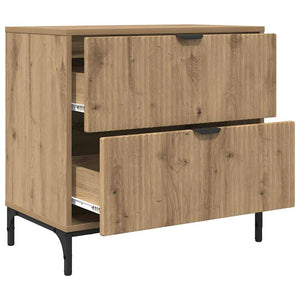 Κομοδίνο artisan δρυς 63.5 x 36 x 61 εκ Επεξεργασμένο ξύλο - Pakobazaar