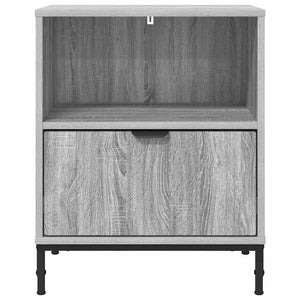 Κομοδίνο 2 pcs Γκρι sonoma 49 x 36 x 61 εκ Επεξεργασμένο ξύλο - Pakobazaar