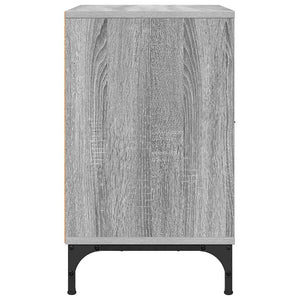 Κομοδίνο 2 pcs Γκρι sonoma 49 x 36 x 61 εκ Επεξεργασμένο ξύλο - Pakobazaar