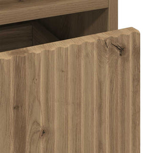 Κομοδίνο artisan δρυς 49 x 36 x 61 εκ Επεξεργασμένο ξύλο