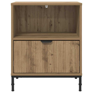 Κομοδίνο 2 pcs artisan δρυς 49 x 36 x 61 εκ Επεξεργασμένο ξύλο - Pakobazaar