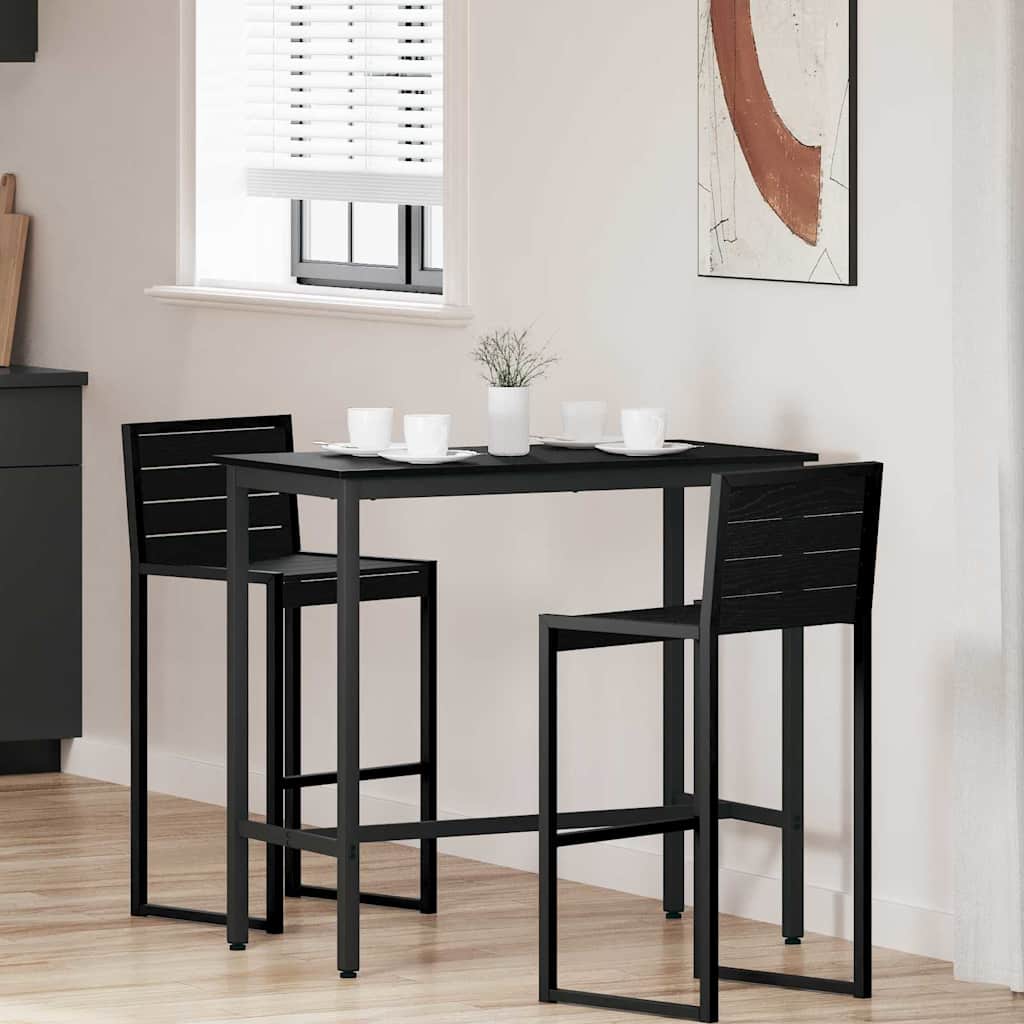 τραπέζι Μαύρη Οξυά 100 x 50 x 90,5 εκ - Pakobazaar